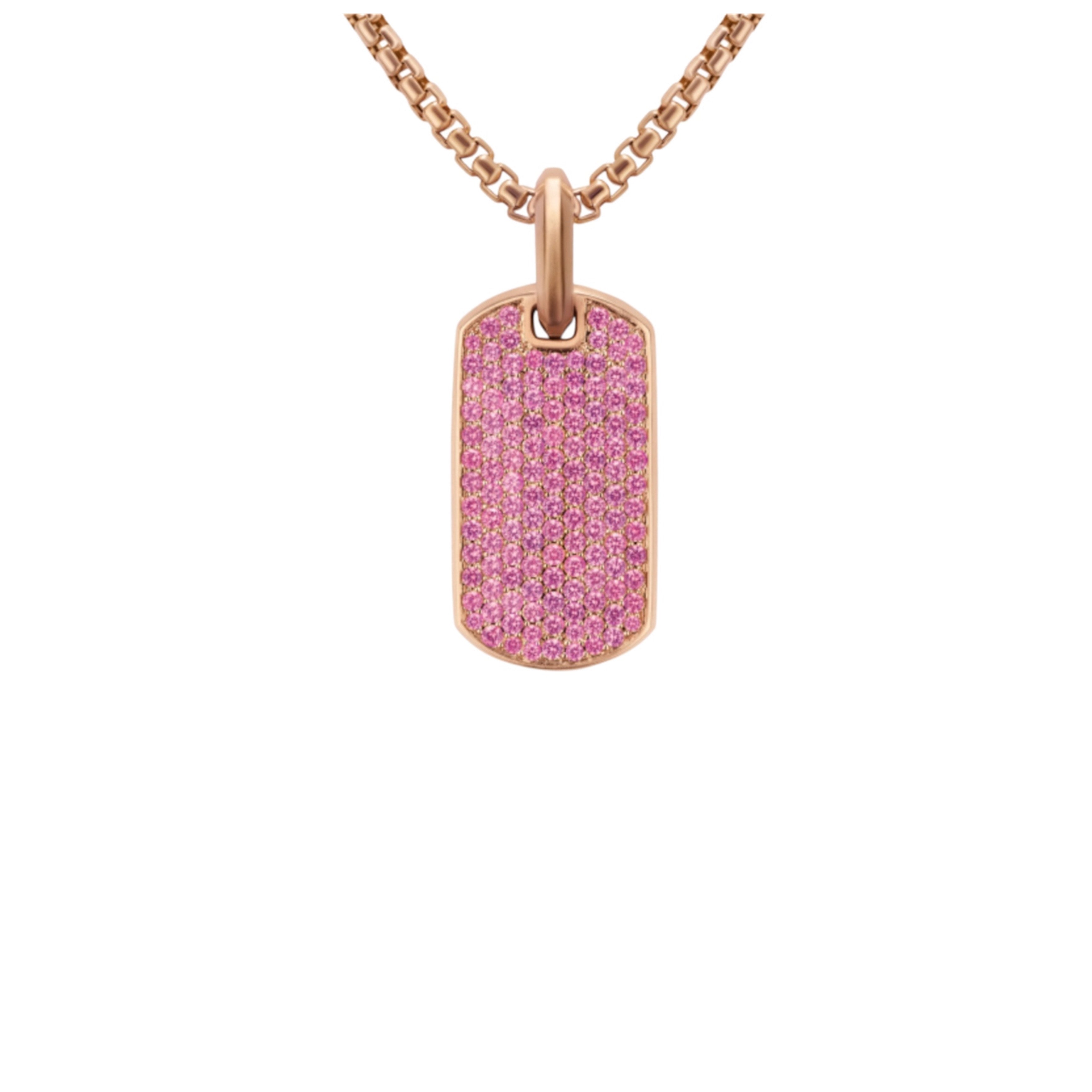 Tag Pink Sapphire