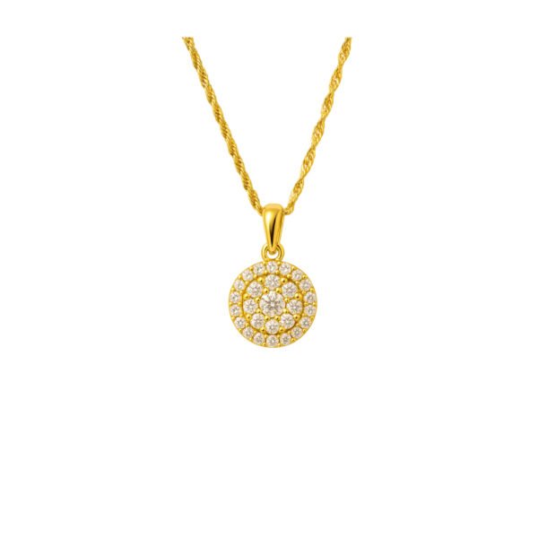 COLLAR FLOR DE DIAMANTE