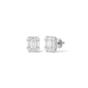 AROS DIAMANTE BAGUETTE