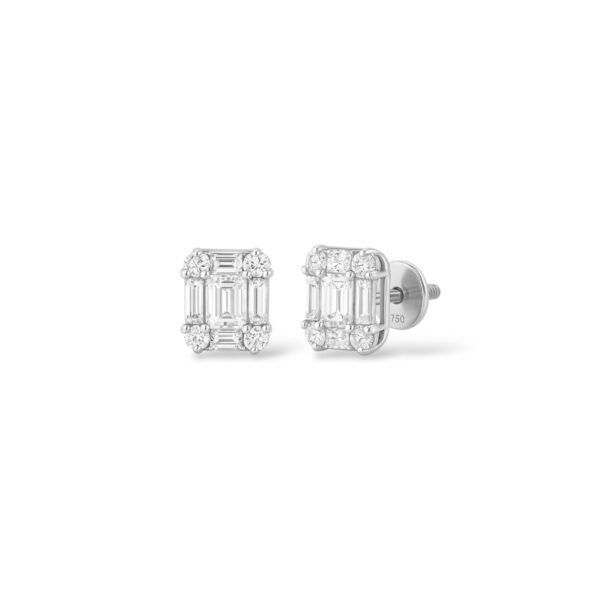 AROS DIAMANTE BAGUETTE